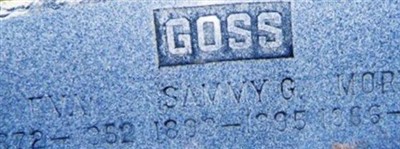 Sammy G. Goss Sammy G. Goss