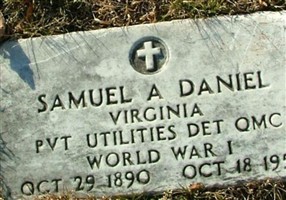 Samuel A. Daniel Samuel A. Daniel