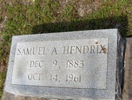 Samuel A Hendrix Samuel A Hendrix