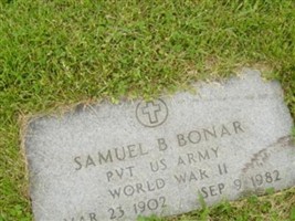 Samuel B Bonar Samuel B Bonar