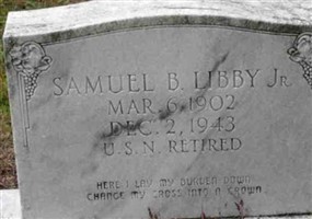 Samuel B Libby, Jr Samuel B Libby, Jr