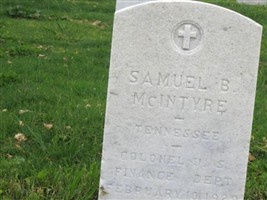 Samuel B Mcintyre Samuel B Mcintyre
