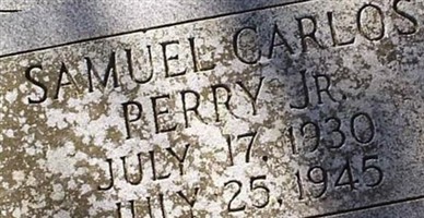 Samuel Carlos Perry, Jr Samuel Carlos Perry, Jr