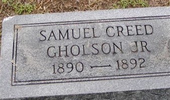 Samuel Creed Gholson, Jr