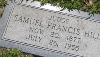 Samuel Francis Hill, Sr