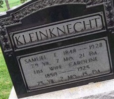 Samuel Frederic Kleinknecht Samuel Frederic Kleinknecht