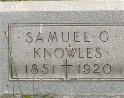 Samuel G Knowles Samuel G Knowles