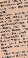 Samuel Garner Nutt Samuel Garner Nutt