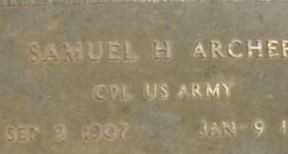 Samuel H. Archer Samuel H. Archer