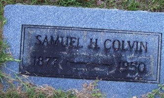 Samuel H Colvin Samuel H Colvin