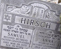 Samuel Hirsch Samuel Hirsch