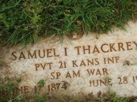 Samuel I Thackrey Samuel I Thackrey