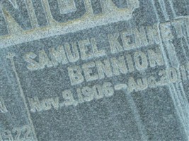 Samuel Kenneth Bennion Samuel Kenneth Bennion