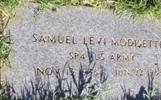 Samuel Levi Modisette Samuel Levi Modisette