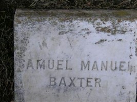 Samuel Manuel Baxter Samuel Manuel Baxter