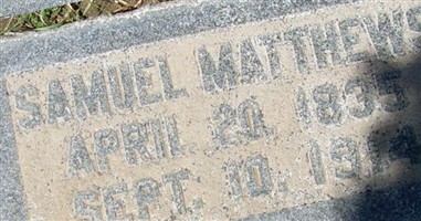 Samuel Mathews Samuel Mathews