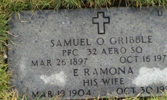 Samuel Oliver Gribble Samuel Oliver Gribble