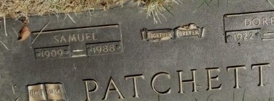 Samuel Patchett Samuel Patchett