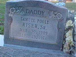 Samuel Poole Riser, Sr.
