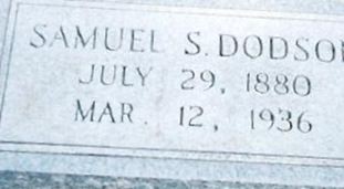 Samuel Stanfield Dodson