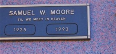 Samuel W Moore Samuel W Moore