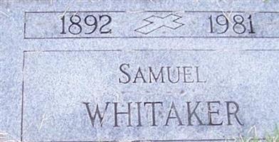Samuel Whitaker