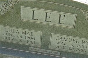 Samuel Wm Lee Samuel Wm Lee