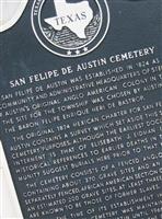 San Felipe de Austin Cemetery