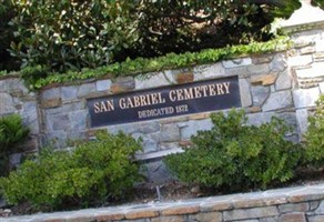 San Gabriel Cemetery San Gabriel Cemetery