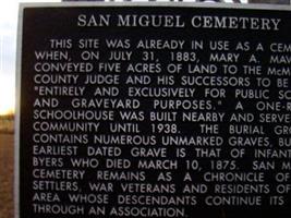 San Miguel Cemetery
