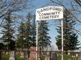 Sandford Community Cemetery