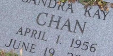 Sandra Kay Chan Sandra Kay Chan