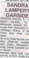 Sandra Lampert Garside