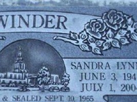 Sandra Lynne Cleverly Winder