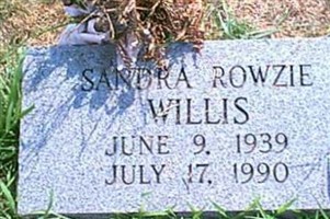 Sandra Rowzie Willis