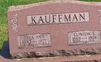 Sara Ann Kauffman Sara Ann Kauffman
