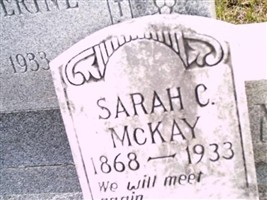 Sara Catherine McKay Sara Catherine McKay