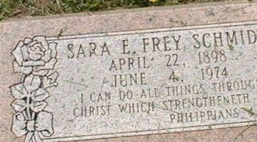 Sara E. Frey Schmidt