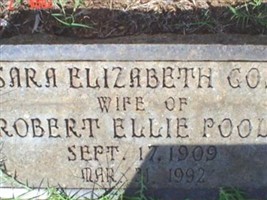 Sara Elizabeth Goss Poole Sara Elizabeth Goss Poole