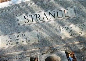 Sara Frances Darsey Strange