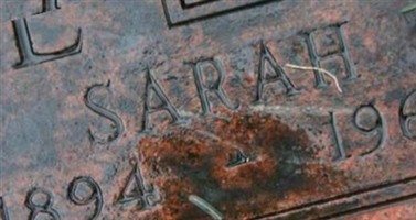 Sara G. Watson Gore Sara G. Watson Gore
