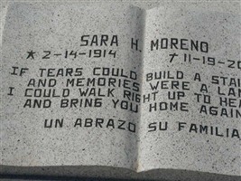 Sara H Moreno Sara H Moreno