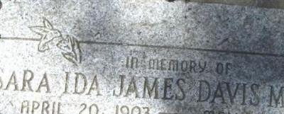 Sara Ida James Monson