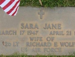 Sara Jane Wolfe Sara Jane Wolfe
