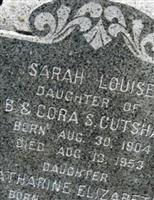 Sara Louise Cutshall
