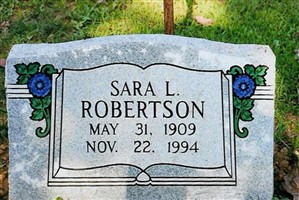 Sara Lula Duncan Robertson Sara Lula Duncan Robertson