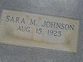 Sara M. Johnson