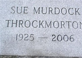 Sara Sue Murdock Throckmorton