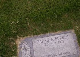 Sarah A Burden Sarah A Burden