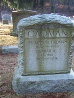 Sarah A Cadman Sarah A Cadman